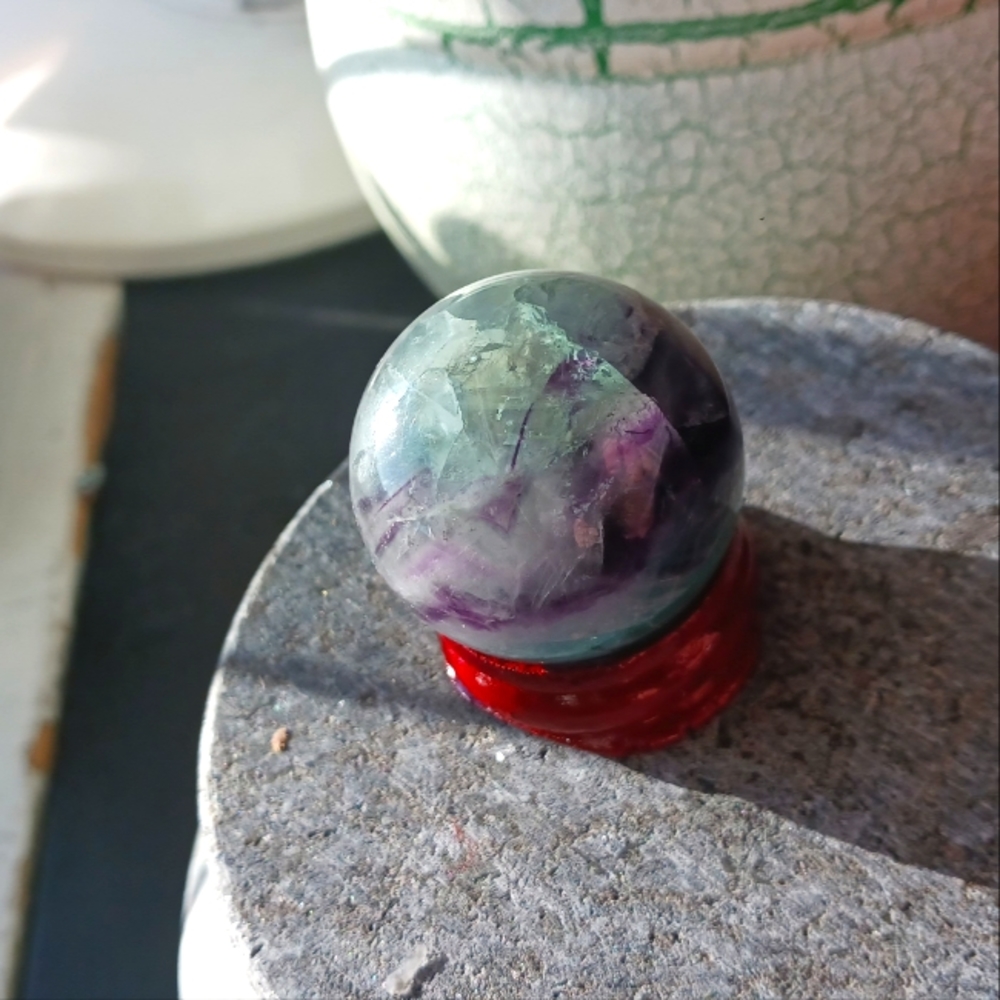 Fluorite Sphere